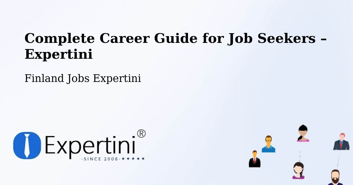 Career Guide for Job Seekers – Eura - Eura, Finland Jobs Expertini