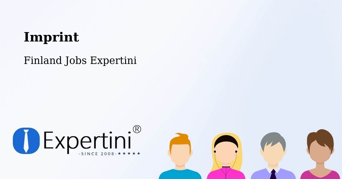 Imprint – Eura - Finland Jobs Expertini